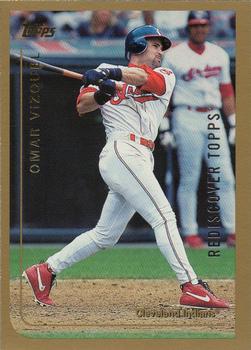 2017 Topps - Rediscover Topps 1999 Topps Stamped Buybacks Silver #152 Omar Vizquel Front