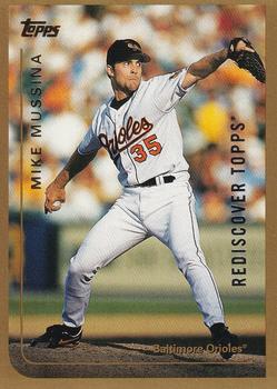 2017 Topps - Rediscover Topps 1999 Topps Stamped Buybacks Silver #180 Mike Mussina Front