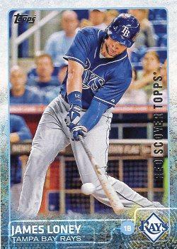 2017 Topps - Rediscover Topps 2015 Topps Stamped Buybacks Silver #107 James Loney Front
