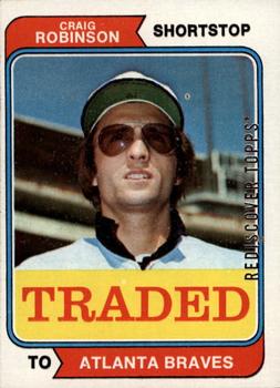 2017 Topps - Rediscover Topps 1974 Topps Traded Stamped Buybacks Silver #23T Craig Robinson Front