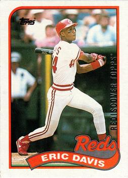 2017 Topps - Rediscover Topps 1989 Topps Stamped Buybacks Silver #330 Eric Davis Front