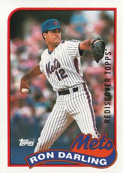2017 Topps - Rediscover Topps 1989 Topps Stamped Buybacks Silver #105 Ron Darling Front