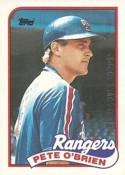 2017 Topps - Rediscover Topps 1989 Topps Stamped Buybacks Silver #629 Pete O'Brien Front