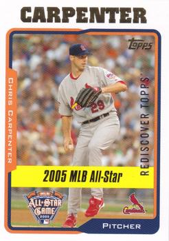 2017 Topps - Rediscover Topps 2005 Topps Updates & Highlights Stamped Buybacks Silver #UH194 Chris Carpenter Front