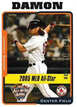 2017 Topps - Rediscover Topps 2005 Topps Updates & Highlights Stamped Buybacks Silver #UH175 Johnny Damon Front