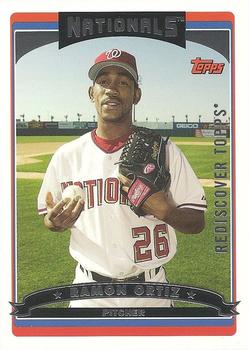 2017 Topps - Rediscover Topps 2006 Topps Updates & Highlights Stamped Buybacks Silver #UH8 Ramon Ortiz Front