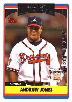 2017 Topps - Rediscover Topps 2006 Topps Updates & Highlights Stamped Buybacks Silver #UH280 Andruw Jones Front