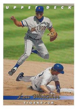 1993 Upper Deck #273 Lou Whitaker Front