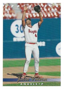 1993 Upper Deck #343 Julio Valera Front