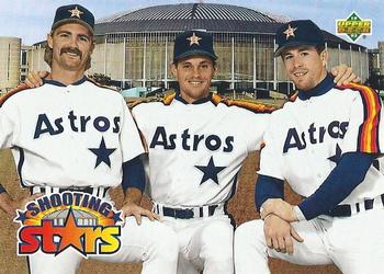 1993 Upper Deck #475 Shooting Stars (Doug Drabek / Craig Biggio / Jeff Bagwell) Front
