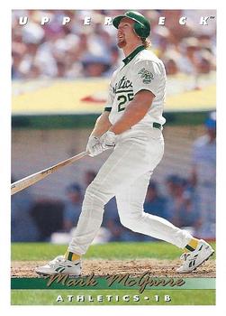 1993 Upper Deck #566 Mark McGwire Front