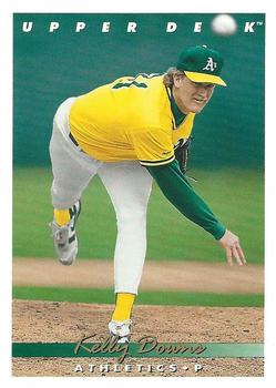 1993 Upper Deck #636 Kelly Downs Front