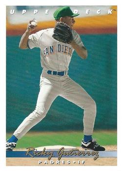 1993 Upper Deck #660 Ricky Gutierrez Front