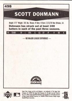 2004 Upper Deck - 2004 Upper Deck Vintage Update #498 Scott Dohmann Back