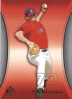 2004 Upper Deck - 2004 SP Game Used Patch Update #151 Tim Hamulack Front