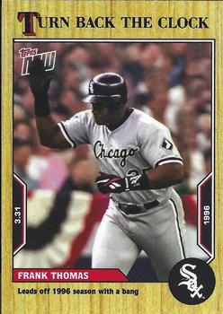 2022 Topps Now Turn Back the Clock #1 Frank Thomas Front