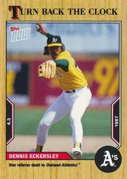 2022 Topps Now Turn Back the Clock #4 Dennis Eckersley Front