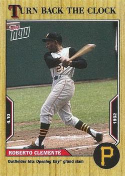 2022 Topps Now Turn Back the Clock #11 Roberto Clemente Front