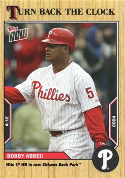 2022 Topps Now Turn Back the Clock #13 Bobby Abreu Front