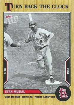 2022 Topps Now Turn Back the Clock #14 Stan Musial Front