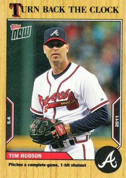 2022 Topps Now Turn Back the Clock #35 Tim Hudson Front