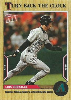 2022 Topps Now Turn Back the Clock #49 Luis Gonzalez Front