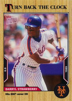 2022 Topps Now Turn Back the Clock #71 Darryl Strawberry Front