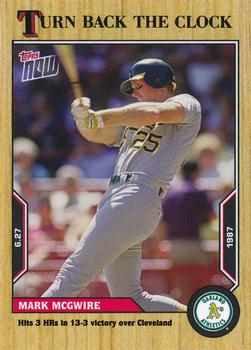 2022 Topps Now Turn Back the Clock #89 Mark McGwire Front