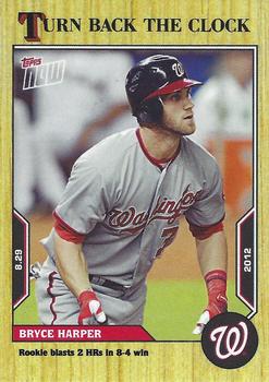 2022 Topps Now Turn Back the Clock #152 Bryce Harper Front