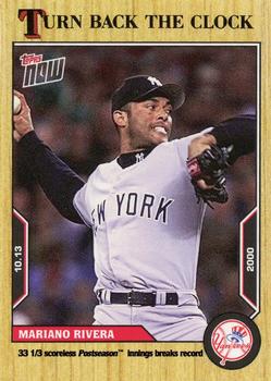 2022 Topps Now Turn Back the Clock #197 Mariano Rivera Front