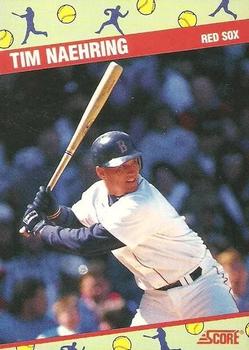 1991 Score Convention Promos #5 Tim Naehring Front