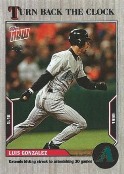2022 Topps Now Turn Back the Clock - Ash #49 Luis Gonzalez Front
