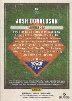2022 Panini Diamond Kings #38 Josh Donaldson Back