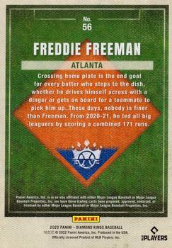 2022 Panini Diamond Kings #56 Freddie Freeman Back