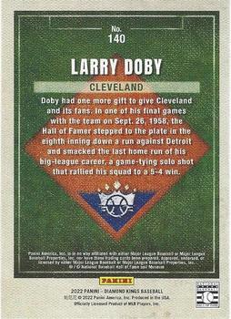 2022 Panini Diamond Kings #140 Larry Doby Back