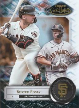 2022 Topps Gold Label #10 Buster Posey Front