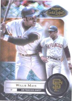 2022 Topps Gold Label #42 Willie Mays Front