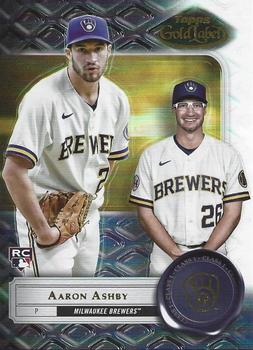 2022 Topps Gold Label #50 Aaron Ashby Front