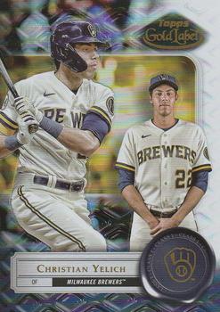 2022 Topps Gold Label #51 Christian Yelich Front