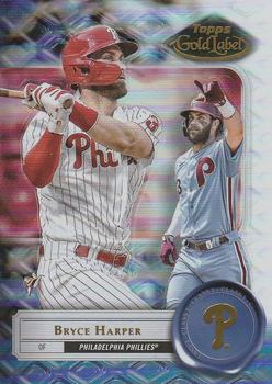 2022 Topps Gold Label #58 Bryce Harper Front