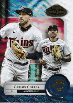 2022 Topps Gold Label #79 Carlos Correa Front