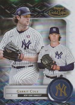 2022 Topps Gold Label #98 Gerrit Cole Front
