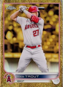 2022 Topps Gilded Collection #1 Mike Trout Front