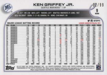 2022 Topps Gilded Collection #9 Ken Griffey Jr. Back