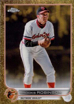 2022 Topps Gilded Collection #61 Brooks Robinson Front
