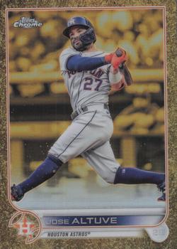2022 Topps Gilded Collection #89 Jose Altuve Front