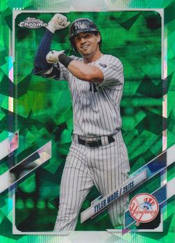 2021 Topps Chrome Update Sapphire Edition - Green #US115 Tyler Wade Front