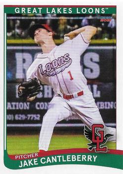 2021 Choice Great Lakes Loons #04 Jake Cantleberry Front