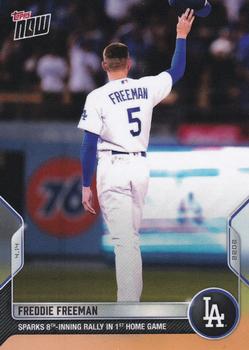 2022 Topps Now #54 Freddie Freeman Front