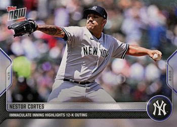 2022 Topps Now #64 Nestor Cortes Front
